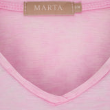 MARTA DU CHATEAU Marta du Chateau dam T-shirt MdcMarianna 22637 T-shirt Rose
