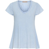 MARTA DU CHATEAU Marta du Chateau dam T-shirt MdcMarianna 22637 T-shirt Sky Blue