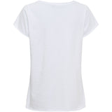 MARTA DU CHATEAU Marta du Chateau dam T-shirt MdcMarie 1535 T-shirt White Copenhagen