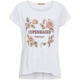 MARTA DU CHATEAU Marta du Chateau dam T-shirt MdcMarie 1535 T-shirt White Copenhagen