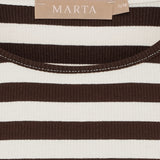MARTA DU CHATEAU Marta du Chateau dam T-shirt MdcNena 7524 T-shirt Marone73466