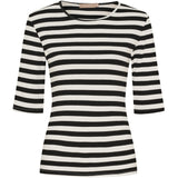 MARTA DU CHATEAU Marta du Chateau dam T-shirt MdcNena 7524 T-shirt Nero
