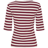 MARTA DU CHATEAU Marta du Chateau dam T-shirt MdcNena 7524 T-shirt Vino