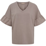 MARTA DU CHATEAU Marta du Chateau dam T-shirt MdcSabela 26100 T-shirt Fango