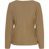 MARTA DU CHATEAU Marta du Chateau dam blus MdcAndi 1612 Blouse Beige