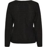 MARTA DU CHATEAU Marta du Chateau dam blus MdcAndi 1612 Blouse Black