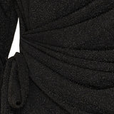 MARTA DU CHATEAU Marta du Chateau dam blus MdcAndi 1612 Blouse Black