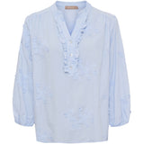 MARTA DU CHATEAU Marta du Chateau dam blus MdcAnnika TC38653M Blouse Cielo
