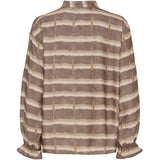 MARTA DU CHATEAU Marta du Chateau dam blus MdcAspen 7704 Shirt Fango