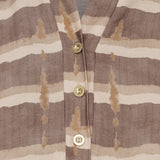 MARTA DU CHATEAU Marta du Chateau dam blus MdcAspen 7704 Shirt Fango