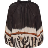 MARTA DU CHATEAU Marta du Chateau dam blus MdcBelladonna 003 Shirt Nero