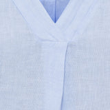 MARTA DU CHATEAU Marta du Chateau dam blus MdcBellissima 86520 Blouse Cielo