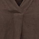 MARTA DU CHATEAU Marta du Chateau dam blus MdcBellissima 86520 Blouse Mocca