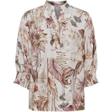 MARTA DU CHATEAU Marta du Chateau dam blus MdcCharlie 6892 Shirt BeigeXPA5021