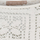 MARTA DU CHATEAU Marta du Chateau dam blus MdcDiora 68533 Blouse Naturale