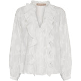 MARTA DU CHATEAU Marta du Chateau dam blus MdcElea 58221 Restudsalg White
