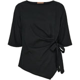MARTA DU CHATEAU Marta du Chateau dam blus MdcMarcella 258921 Blouse Nero