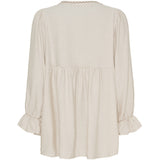 MARTA DU CHATEAU Marta du Chateau dam blus MdcPoppy 7473 Shirt Sabbia102