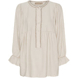 MARTA DU CHATEAU Marta du Chateau dam blus MdcPoppy 7473 Shirt Sabbia102