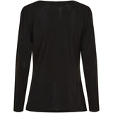 MARTA DU CHATEAU Marta du Chateau dam blus MdcPrimrose 6075 Blouse Black