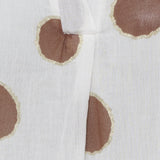 MARTA DU CHATEAU Marta du Chateau dam blus MdcRiva 851928 Blouse Brown