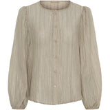 MARTA DU CHATEAU Marta du Chateau dam blus MdcRoselle 58136PM Shirt Fango