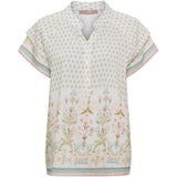 MARTA DU CHATEAU Marta du Chateau dam blus MdcStinna 8461 Shirt Aqua