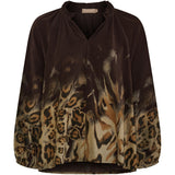 MARTA DU CHATEAU Marta du Chateau dam blus MdcUna 004 Shirt Moro27