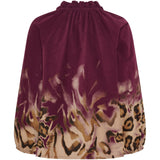 MARTA DU CHATEAU Marta du Chateau dam blus MdcUna 004 Shirt Prugna13