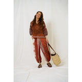 MARTA DU CHATEAU Marta du Chateau dam byxor MdcFiorenza 56691M Pant Brown