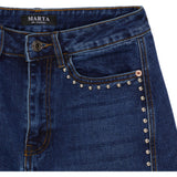 MARTA DU CHATEAU Marta du Chateau dam byxor MdcIngeborg MDC214-8524 Jeans Denim