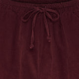 MARTA DU CHATEAU Marta du Chateau dam byxor MdcKiana 62543V Pant Bordeaux4509