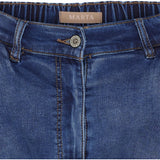 MARTA DU CHATEAU Marta du Chateau dam byxor MdcOttavia MDC223-1784 Jeans Blue Denim