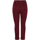 MARTA DU CHATEAU Marta du Chateau dam byxor MdcPecan 22080 Pant Bordeaux