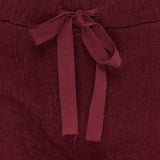 MARTA DU CHATEAU Marta du Chateau dam byxor MdcPecan 22080 Pant Bordeaux