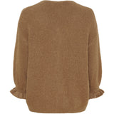MARTA DU CHATEAU Marta du Chateau dam cardigan MdcJuliana 2413 Cardigan Camel2049