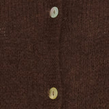 MARTA DU CHATEAU Marta du Chateau dam cardigan MdcJuliana 2413 Cardigan Choco21525