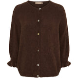 MARTA DU CHATEAU Marta du Chateau dam cardigan MdcJuliana 2413 Cardigan Choco21525