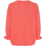 MARTA DU CHATEAU Marta du Chateau dam cardigan MdcJuliana 2413 Cardigan Corallo27650