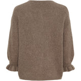 MARTA DU CHATEAU Marta du Chateau dam cardigan MdcJuliana 2413 Cardigan Fango