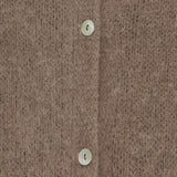MARTA DU CHATEAU Marta du Chateau dam cardigan MdcJuliana 2413 Cardigan Fango