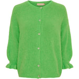 MARTA DU CHATEAU Marta du Chateau dam cardigan MdcJuliana 2413 Cardigan Green Fluo
