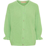 MARTA DU CHATEAU Marta du Chateau dam cardigan MdcJuliana 2413 Cardigan LightGreen14474