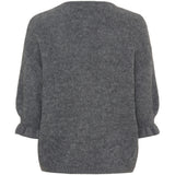 MARTA DU CHATEAU Marta du Chateau dam cardigan MdcJuliana 2413 Cardigan Medium grey
