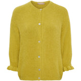 MARTA DU CHATEAU Marta du Chateau dam cardigan MdcJuliana 2413 Cardigan Mustard8440