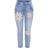 MARTA DU CHATEAU Marta du Chateau dam jeans MdcIscah SW1801 Jeans Blue