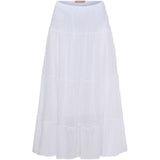 MARTA DU CHATEAU Marta du Chateau dam kjol MdcAnora 5201G Skirt White