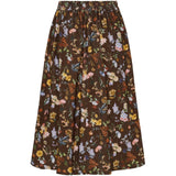 MARTA DU CHATEAU Marta du Chateau dam kjol MdcCiela 257080V Restudsalg Brown Print