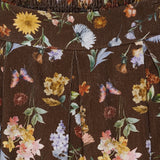 MARTA DU CHATEAU Marta du Chateau dam kjol MdcCiela 257080V Restudsalg Brown Print