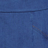 MARTA DU CHATEAU Marta du Chateau dam kjol MdcEverly SW57106 Skirt Medium Blue